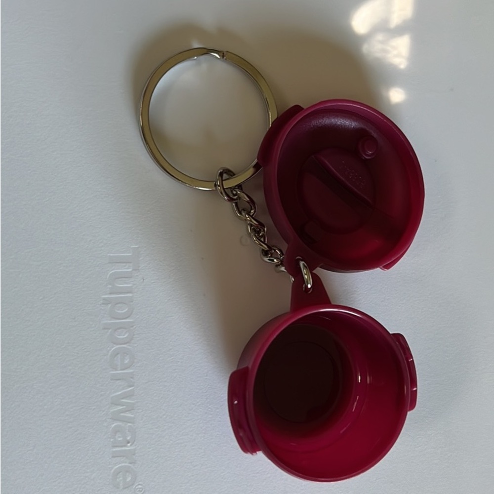 Tupperware Microwave Pressure Cooker keychain